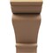 Ekena Millwork 5"W x 15"D x 10"H Classic Mayflower Rough Cedar Woodgrain TimberThane Corbel, Primed Tan CORUR05X15X10MAYRCPR - alternate 5